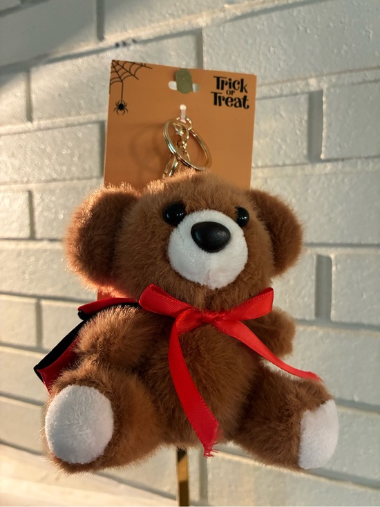 Trick or Treat Accessories - Halloween Vampire Teddy Bear Bag Charm